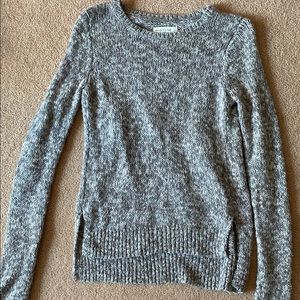 abercrombie gray marble sweater